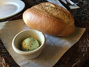 Bread and herbed butter