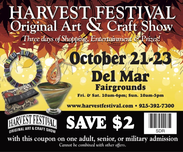 Harvest Festival Original Art & Craft Show Saturday, October 22, 2016